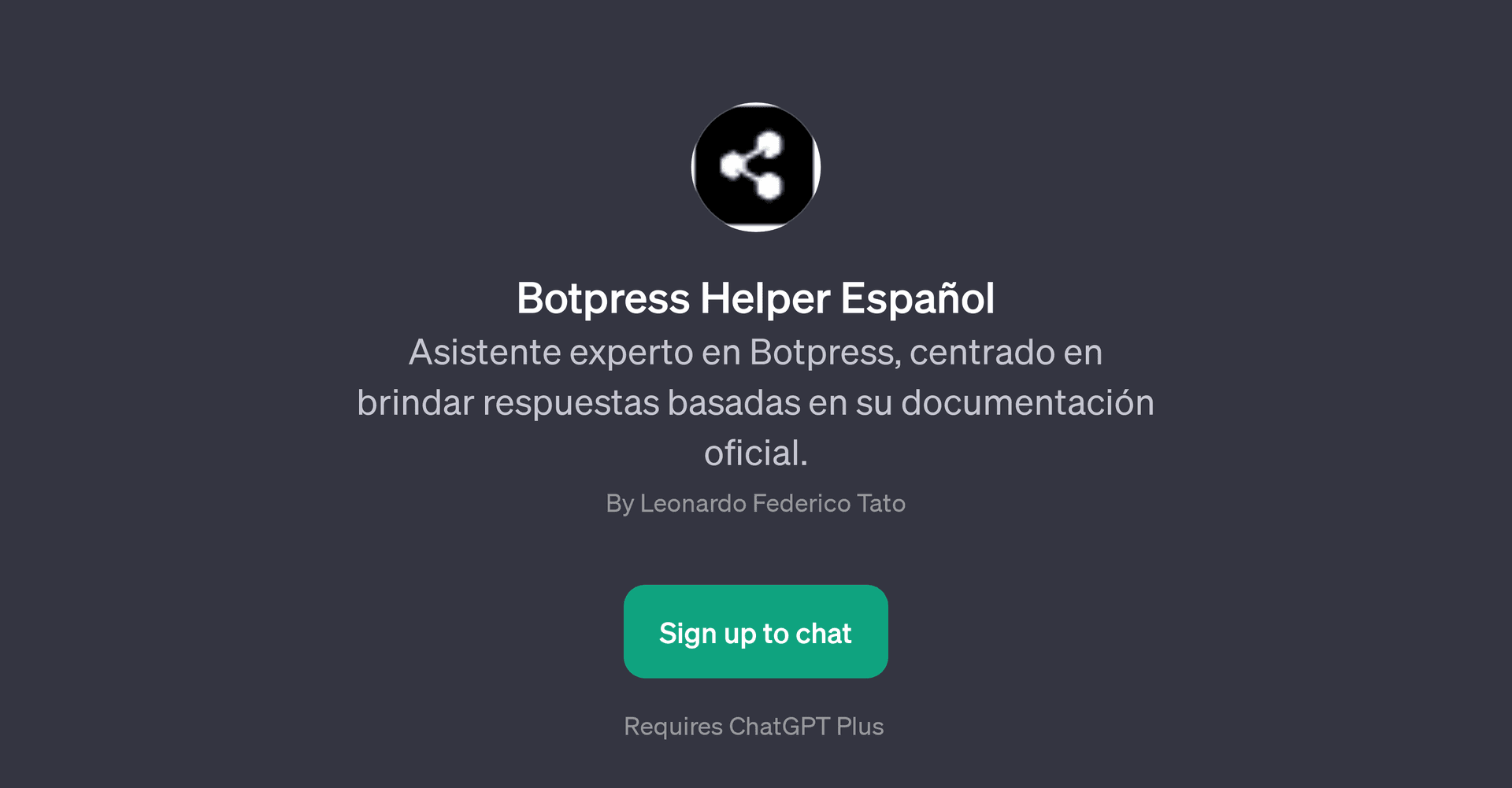 Botpress Helper Espaol