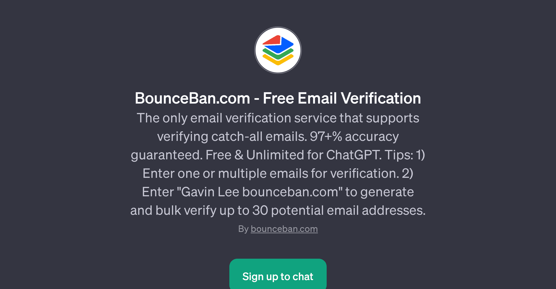 BounceBan.com - Free Email Verification