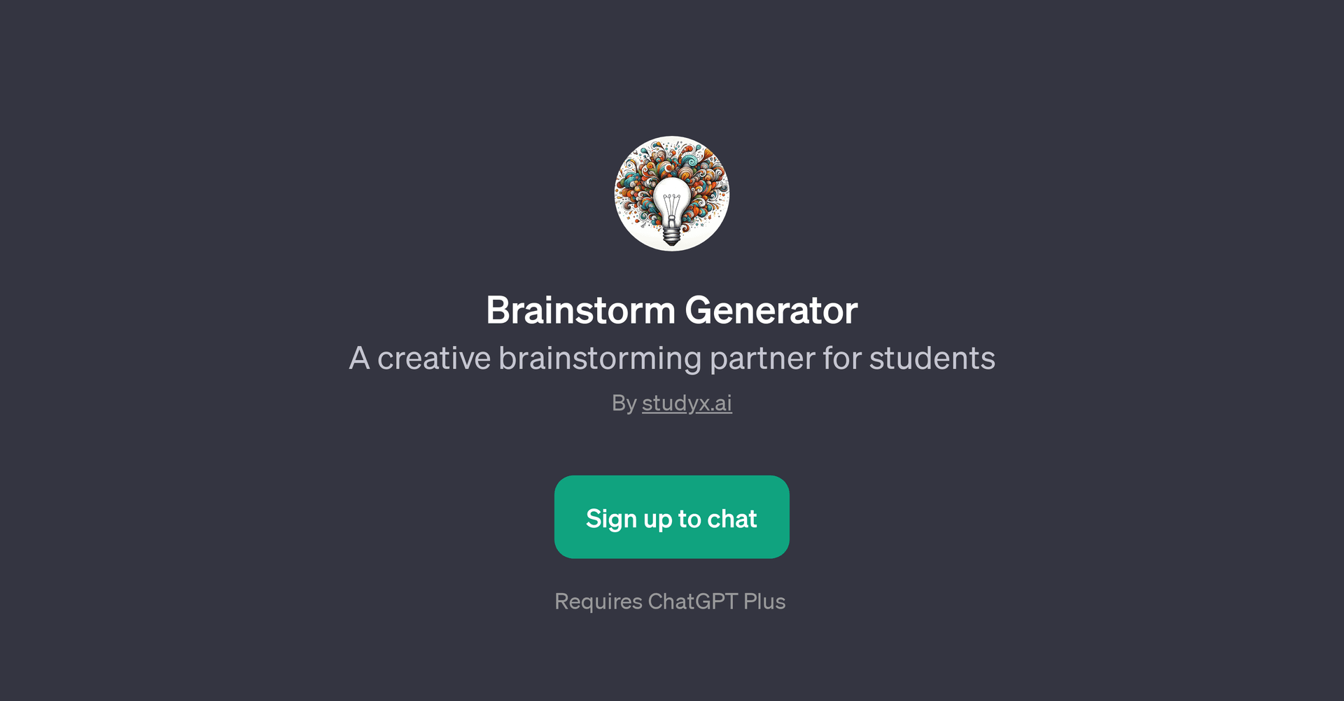 Brainstorm Generator