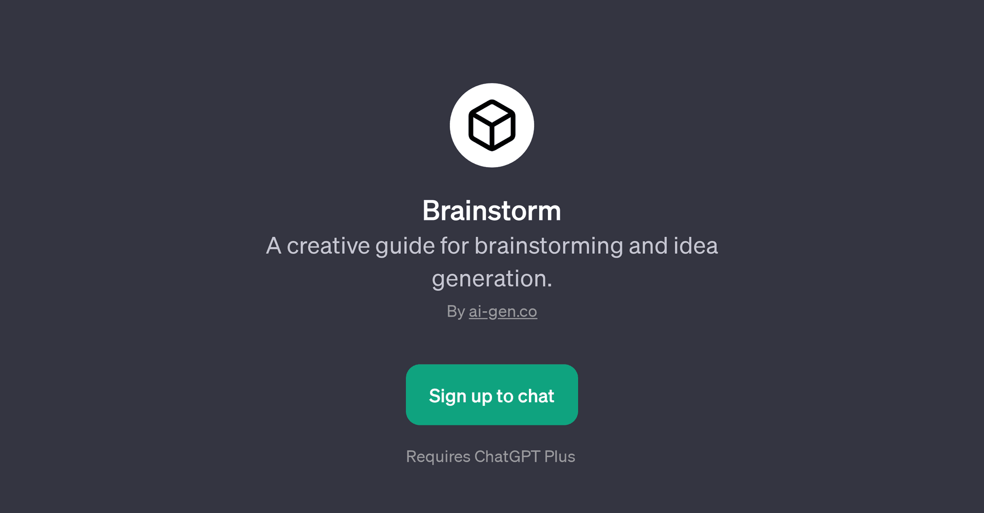 Brainstorm