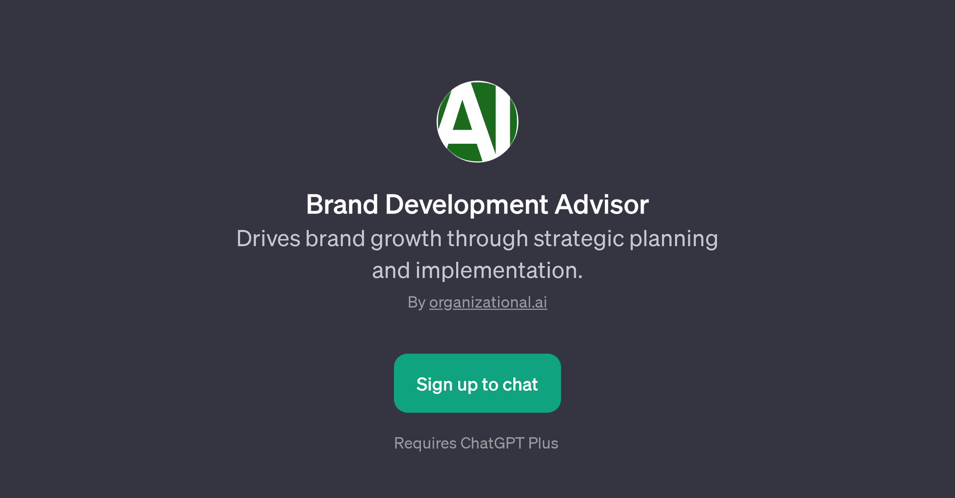 Brand Development Advisor