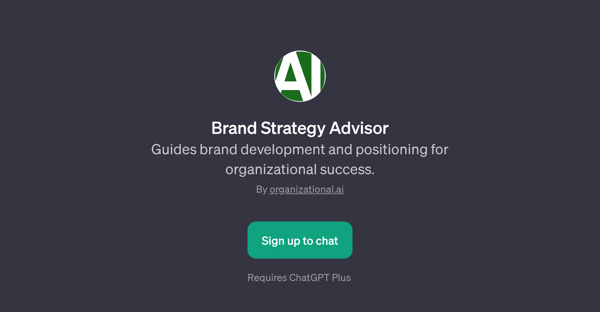 Brand Strategy Advisor