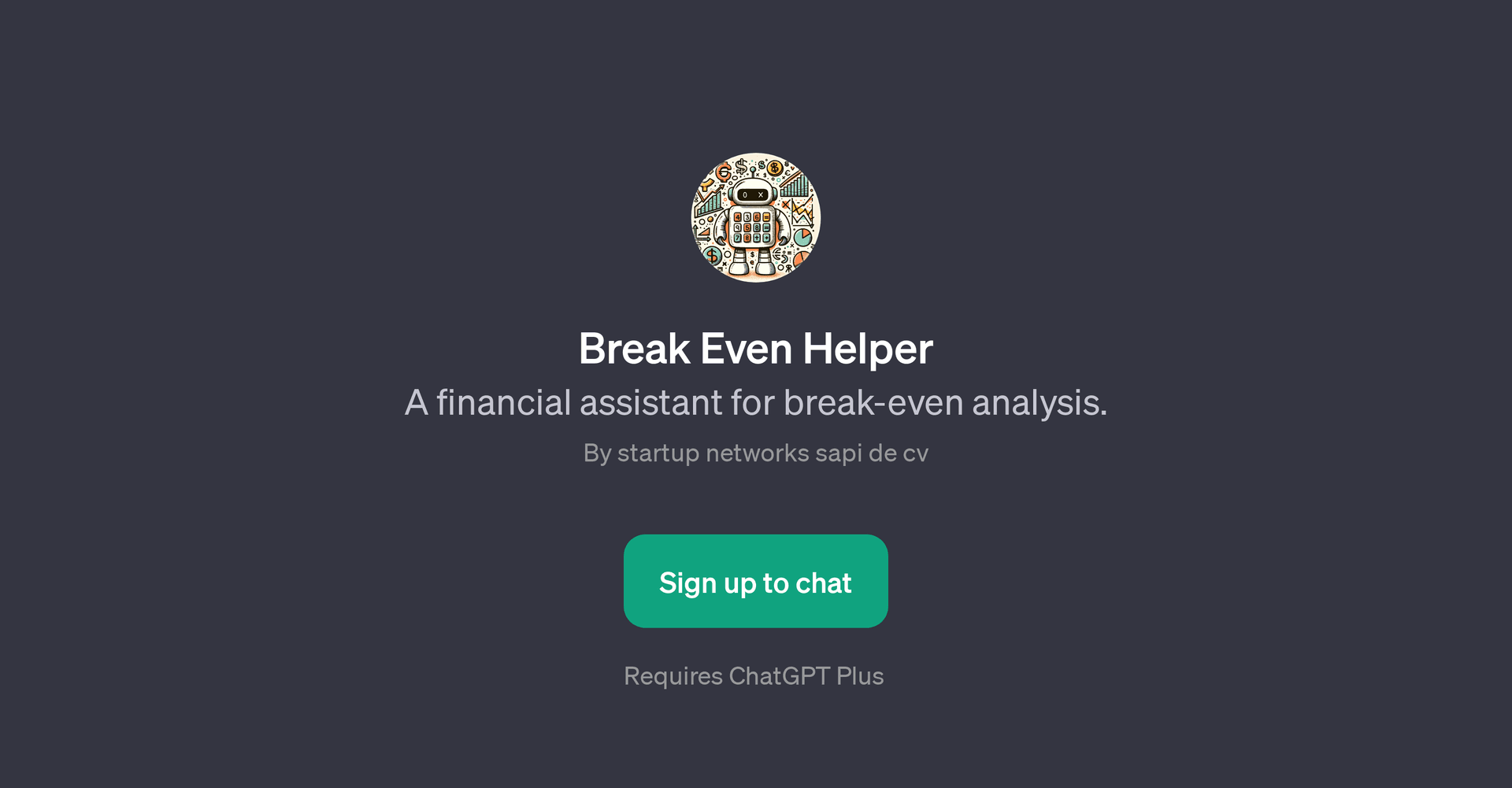 Break Even Helper
