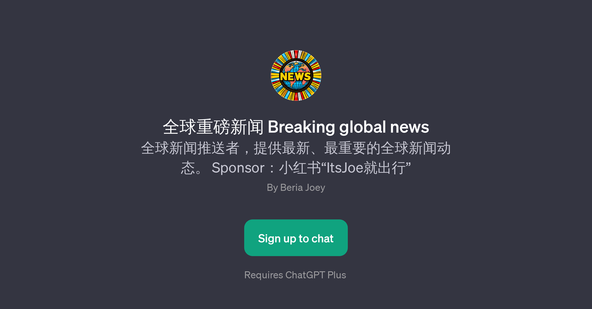 Breaking global news