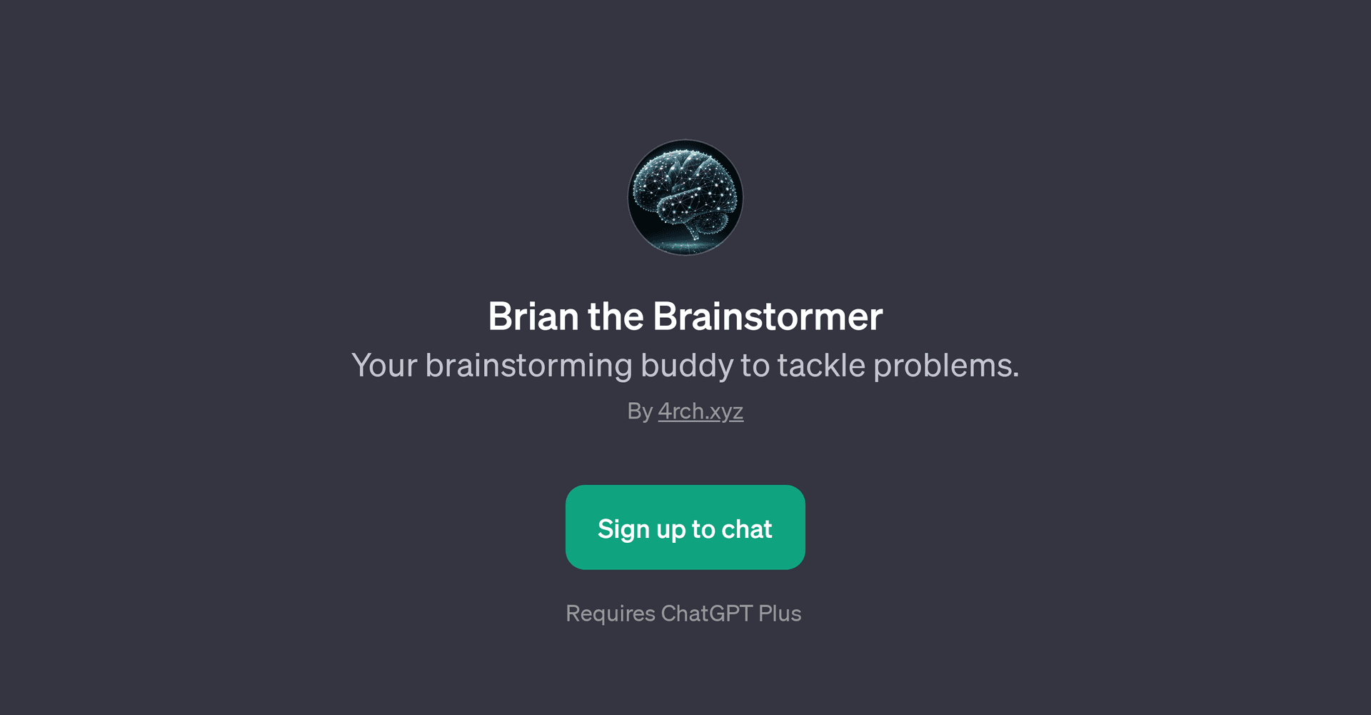 Brian the Brainstormer