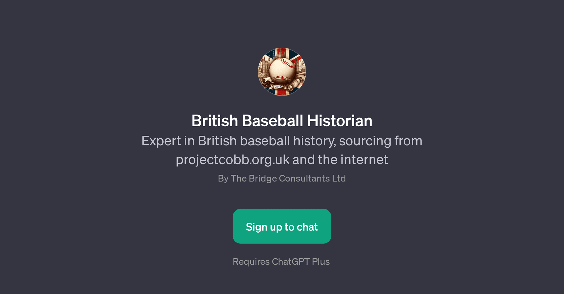 British Baseball Historian