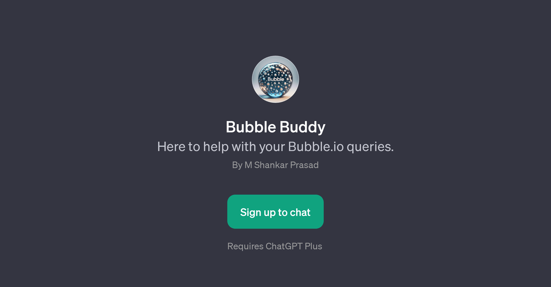 Bubble Buddy
