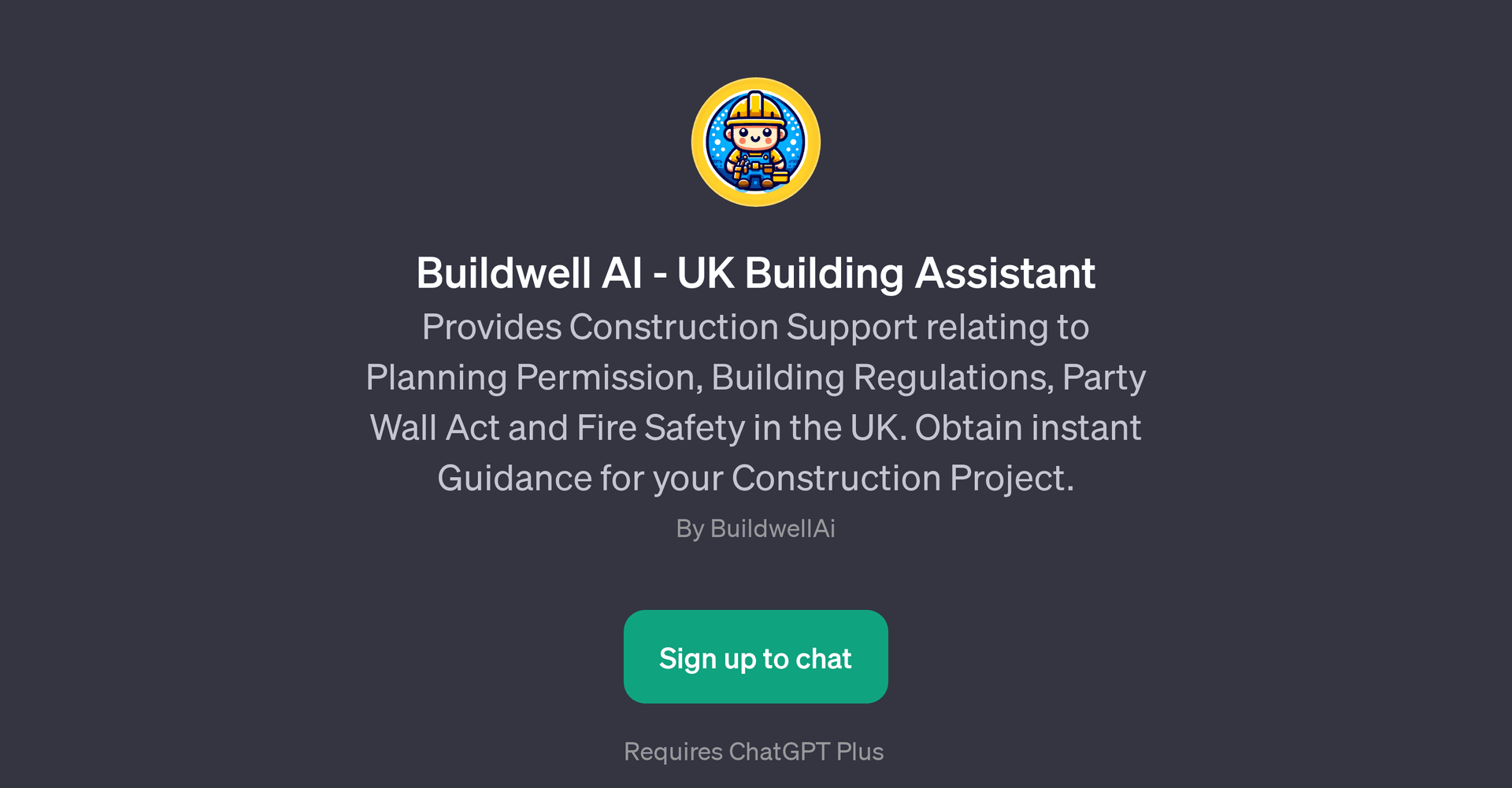 Buildwell AI - UK Building Assistant