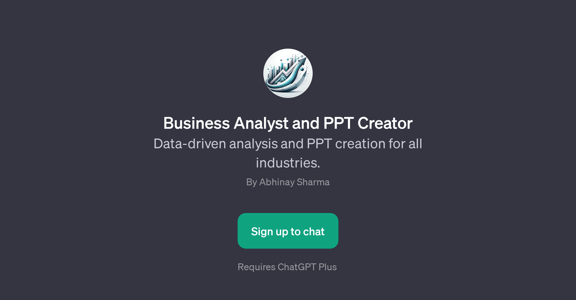 Business Analyst and PPT Creator