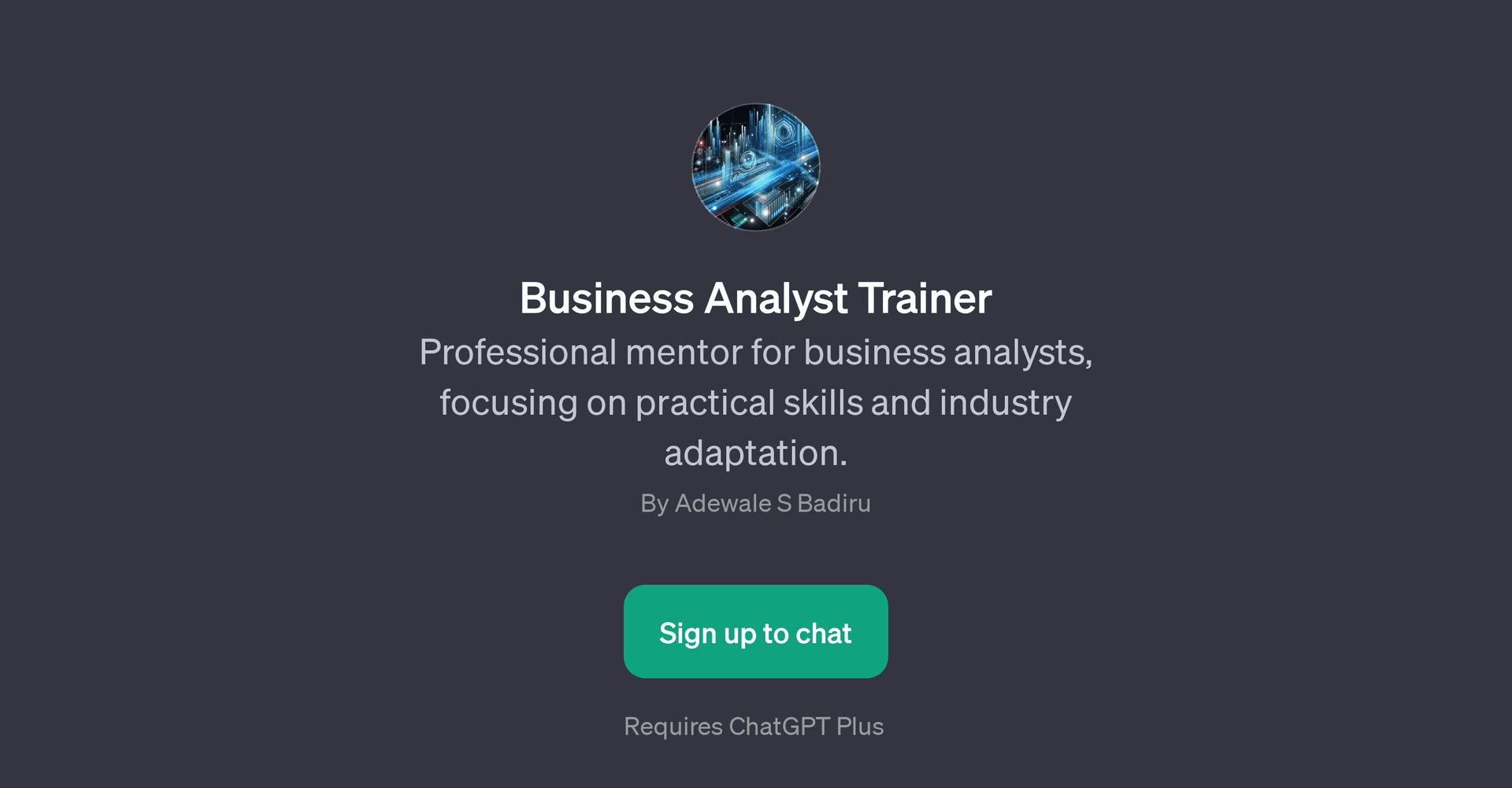 Business Analyst Trainer