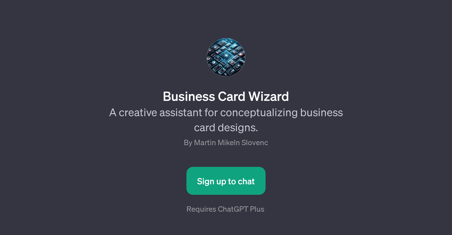 Business Card Wizard