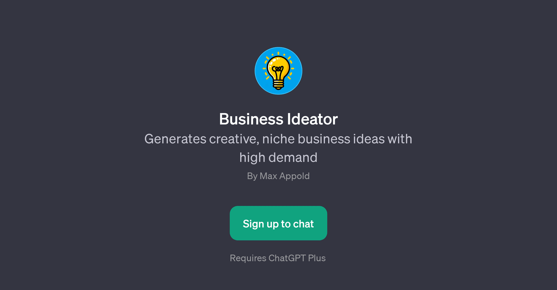 Business Ideator