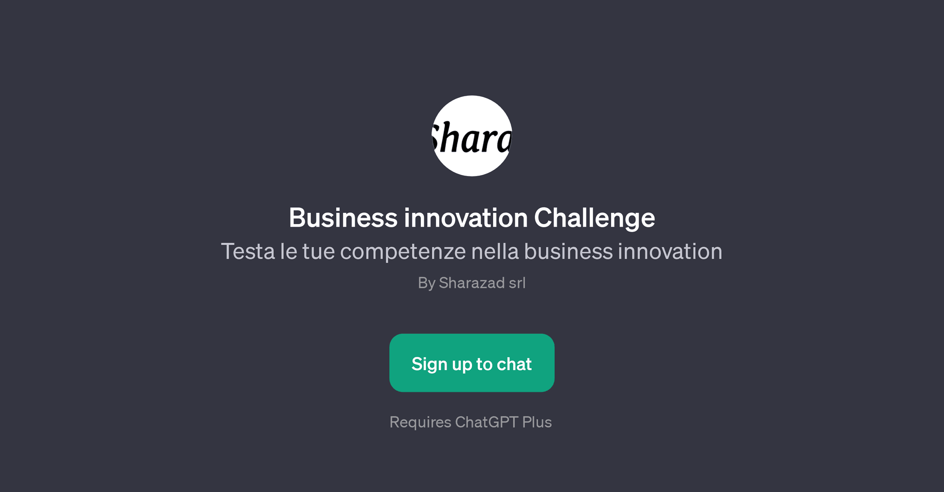 Business Innovation Challenge
