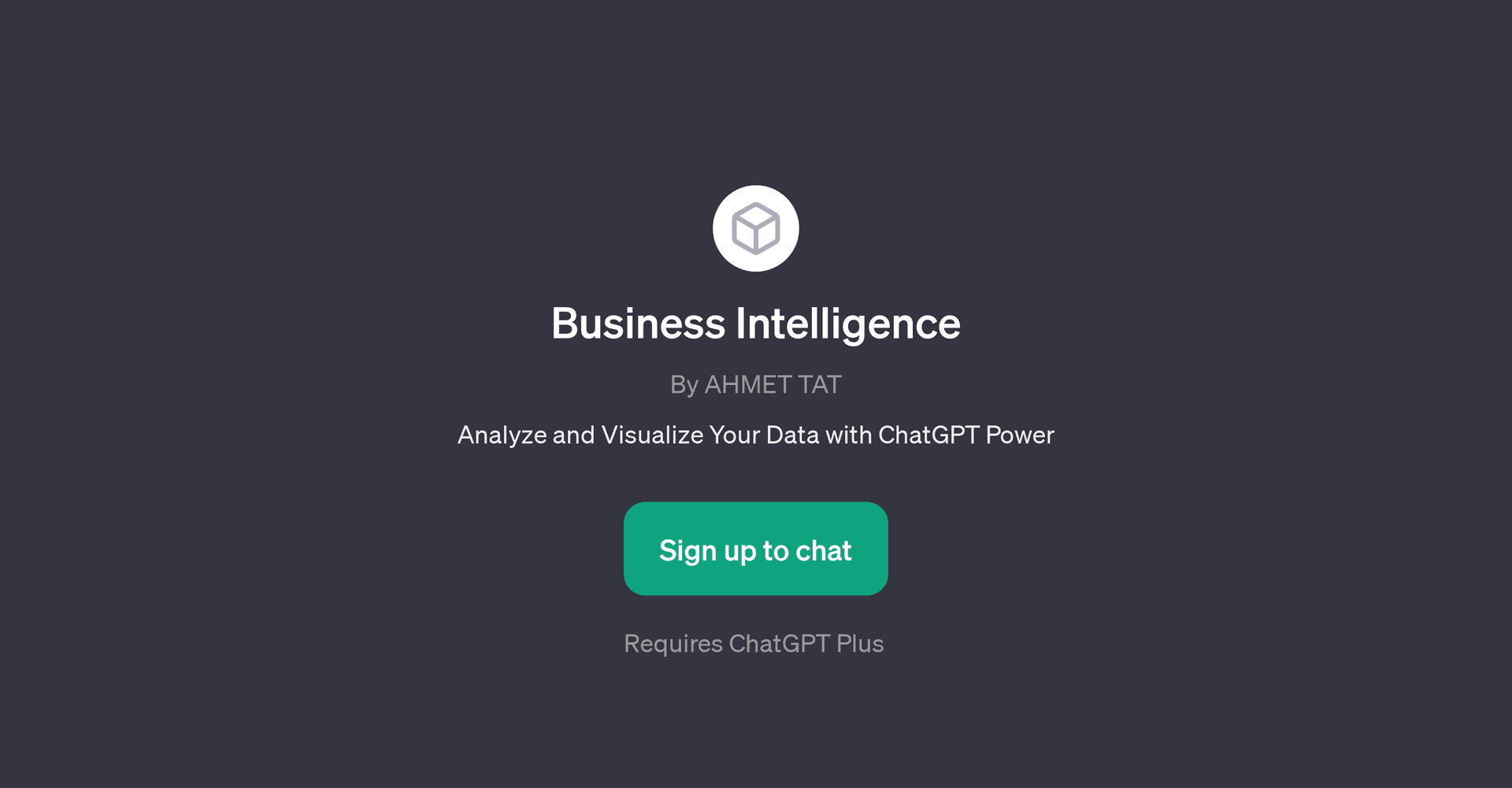 Business Intelligence GPT