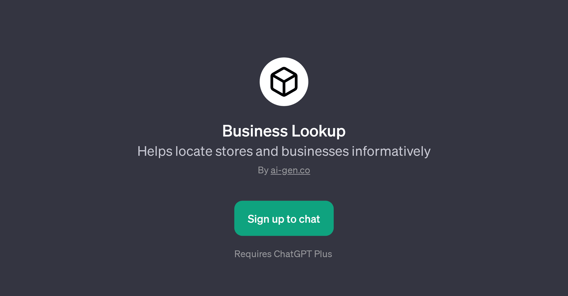 Business Lookup