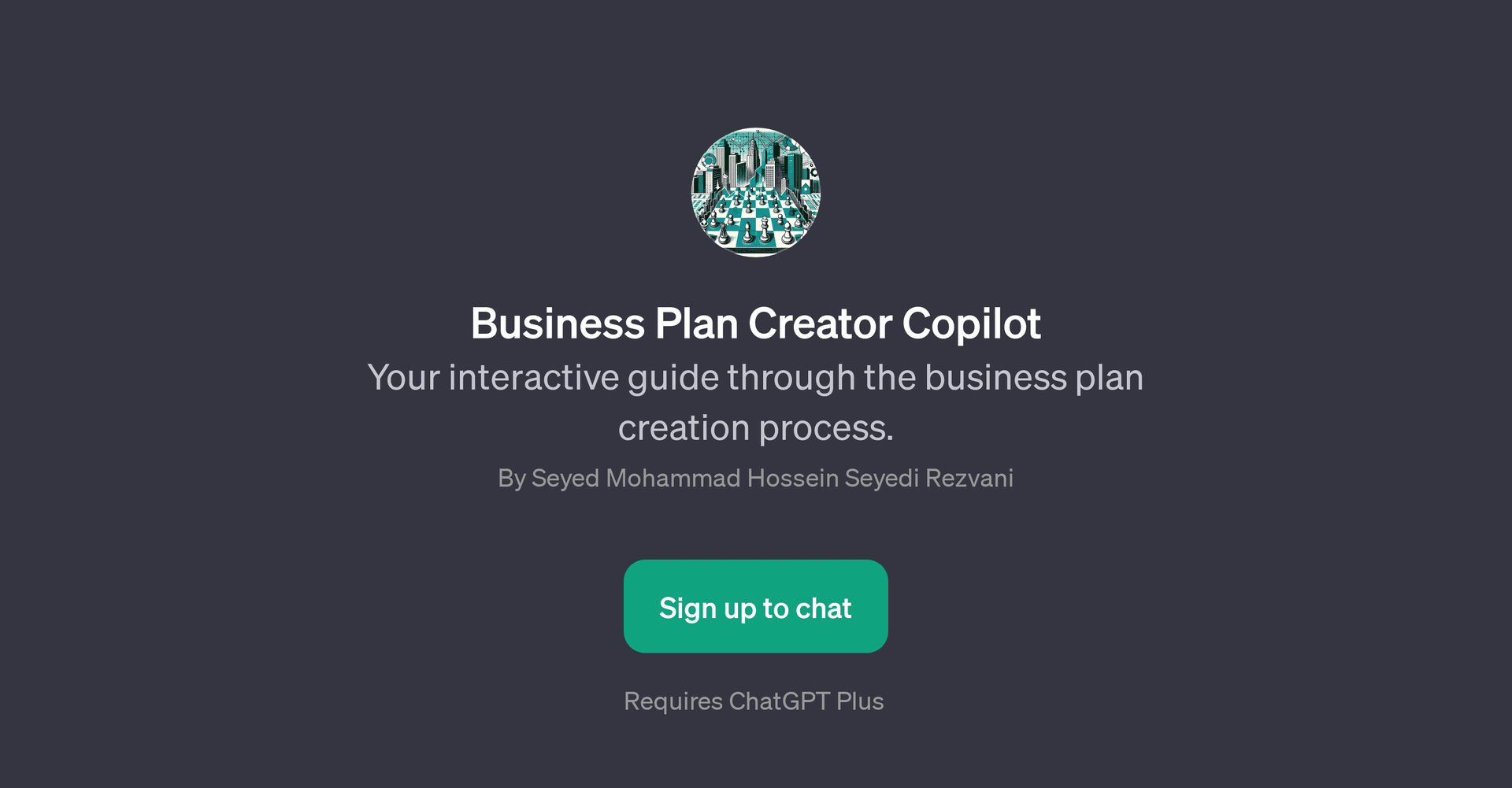 Business Plan Creator Copilot