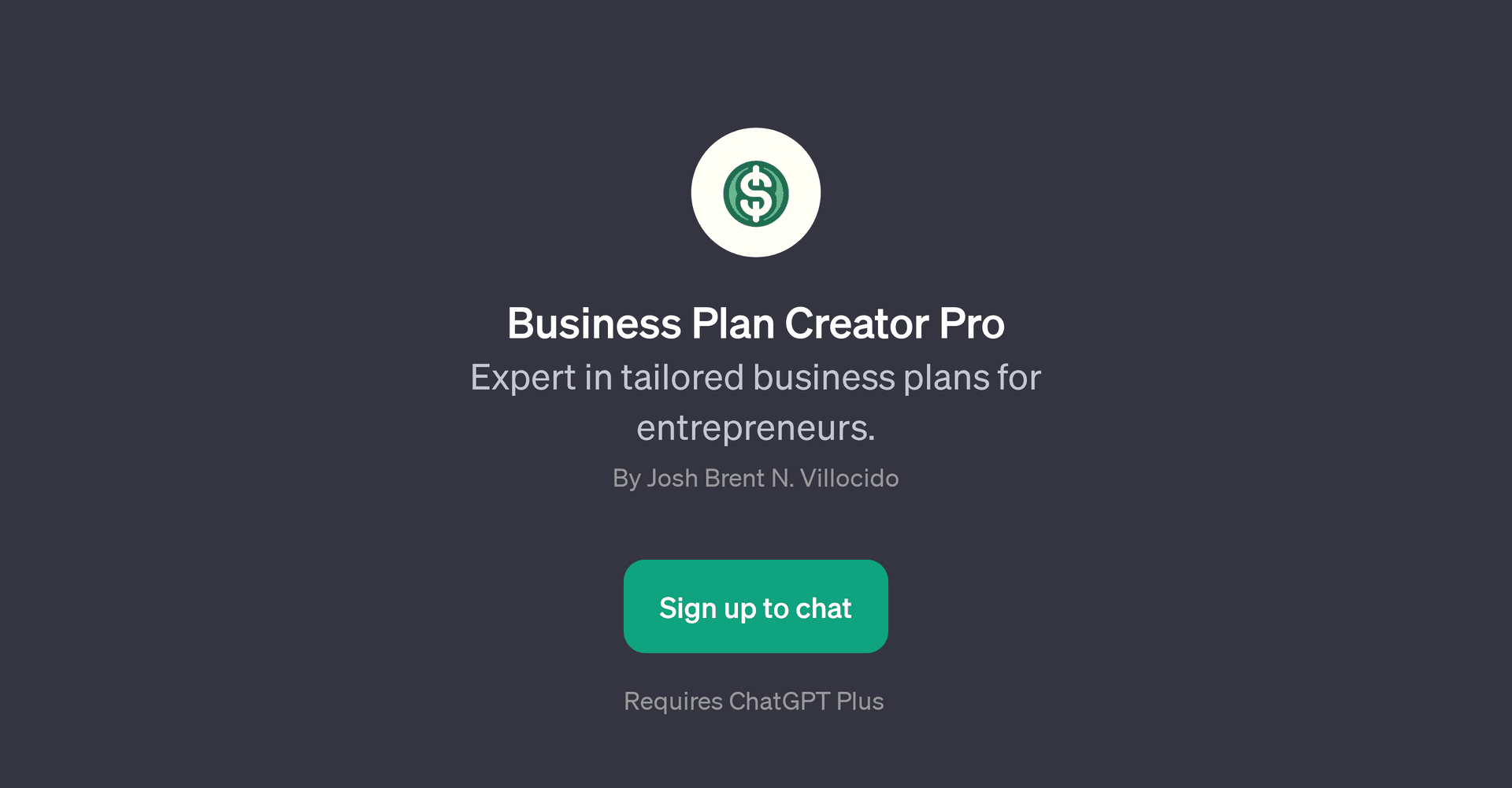 Business Plan Creator Pro