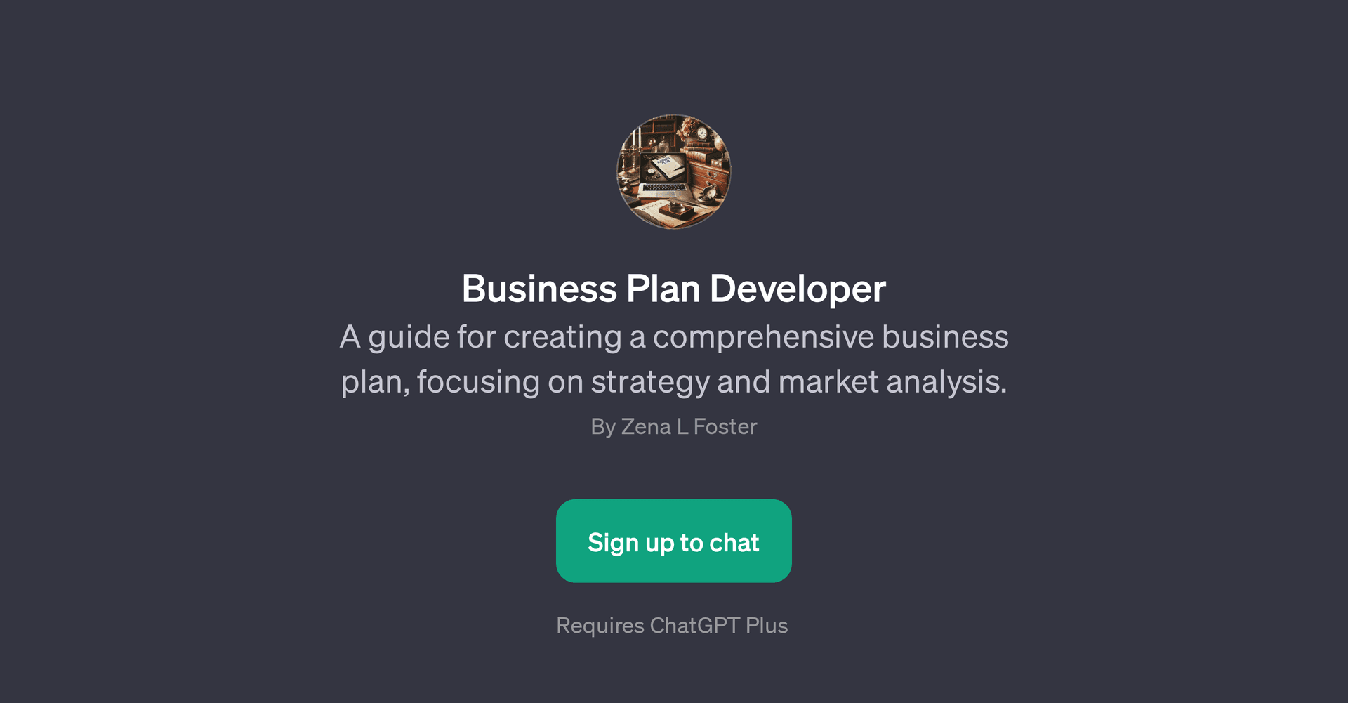 Business Plan Developer