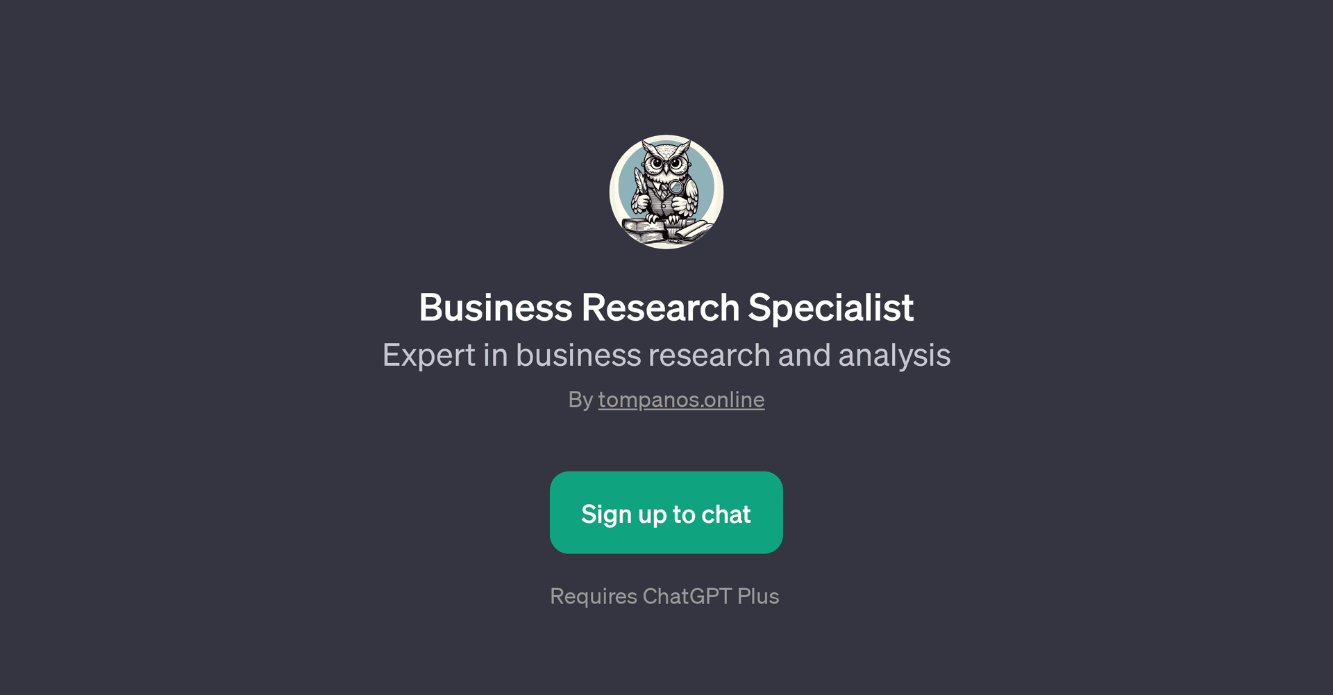 Business Research Specialist