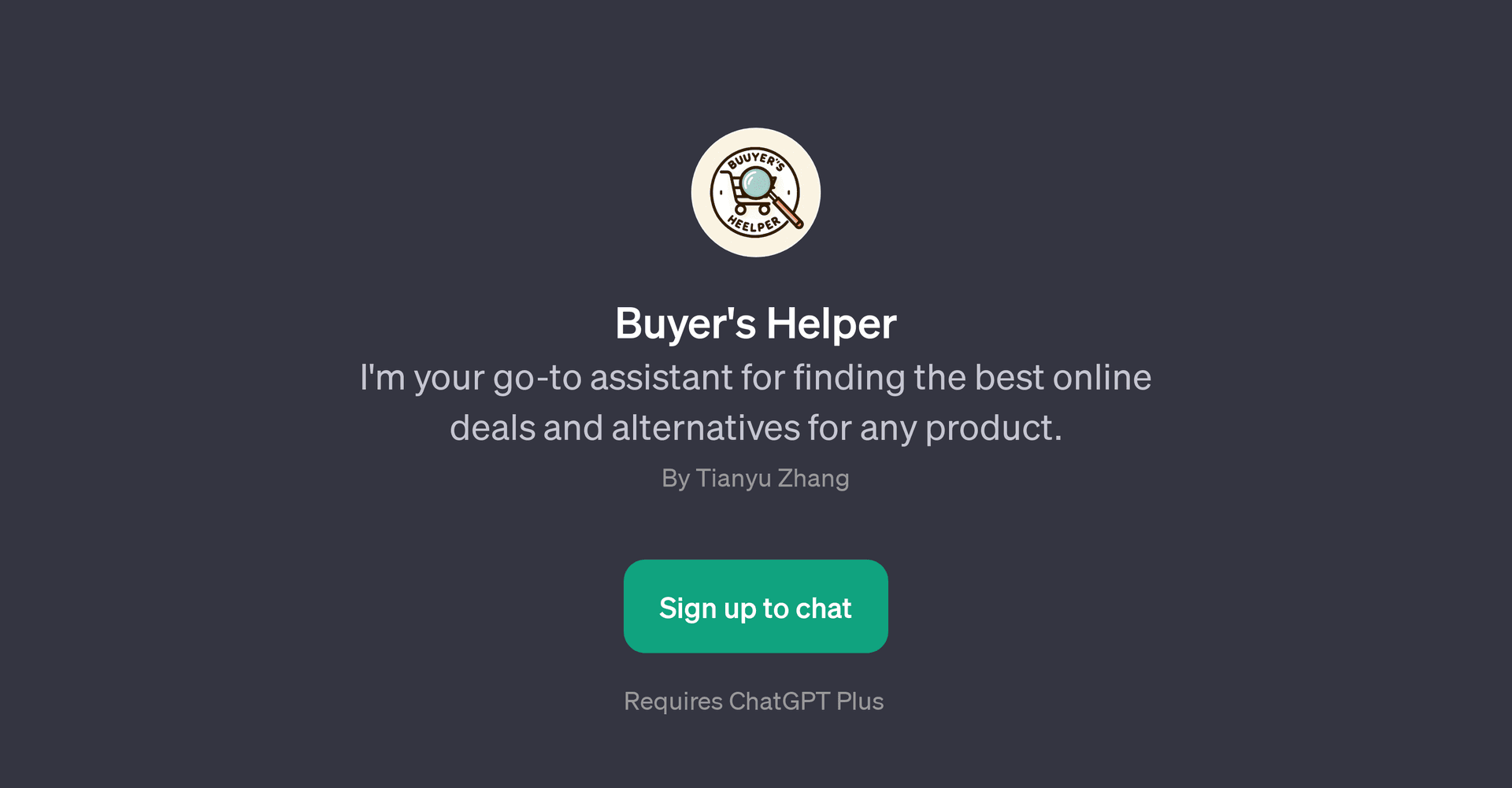 Buyer's Helper