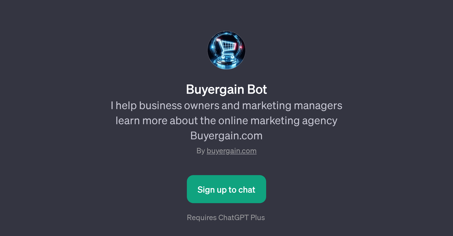 Buyergain Bot