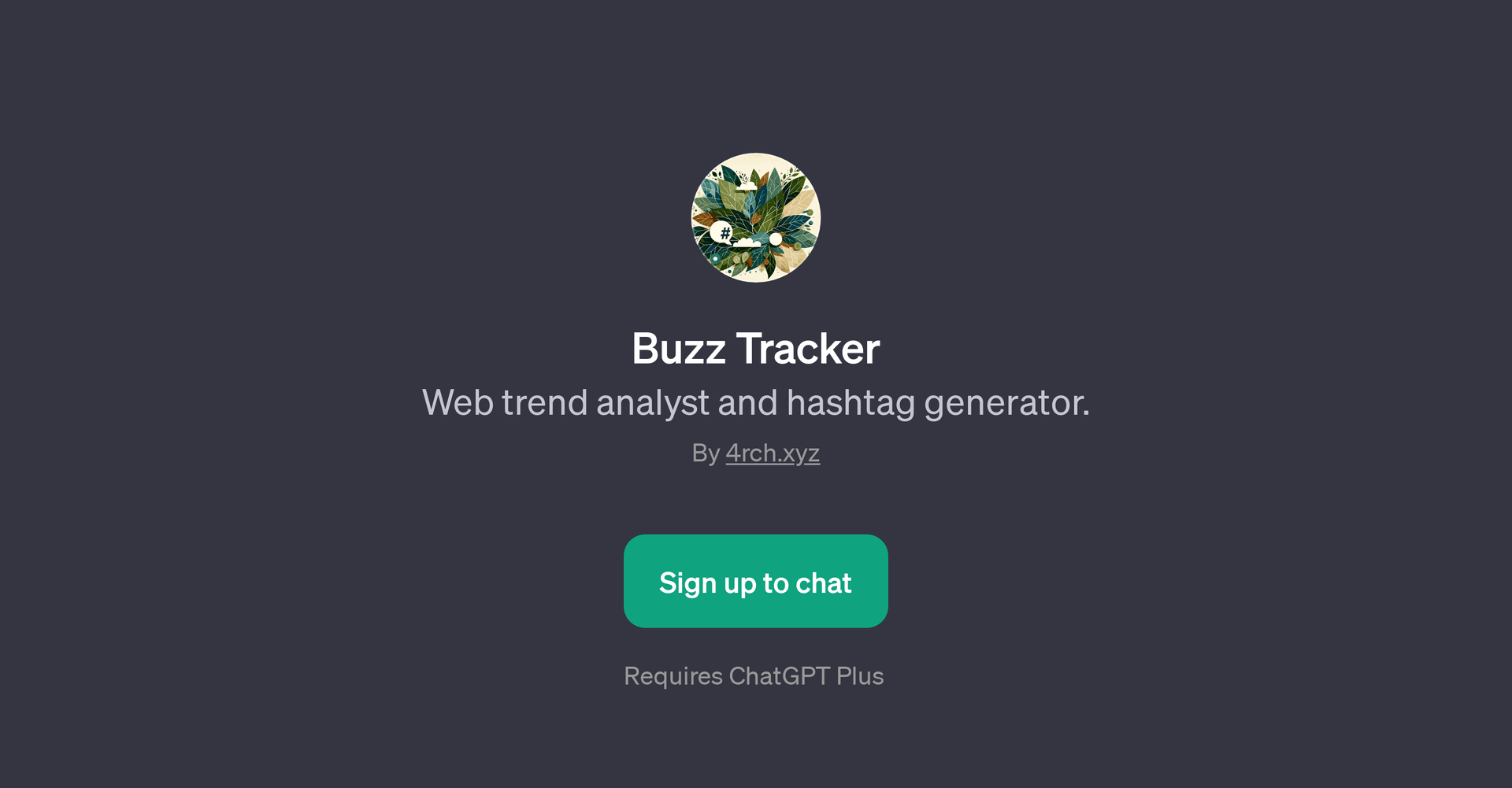 Buzz Tracker