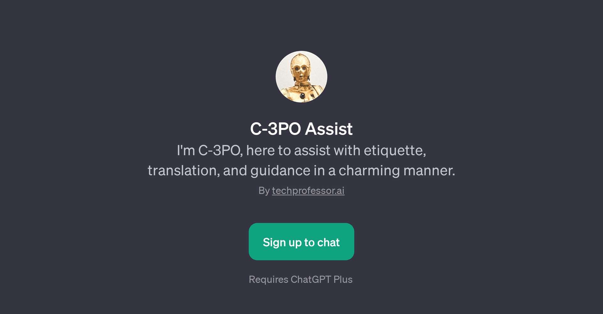 C-3PO Assist