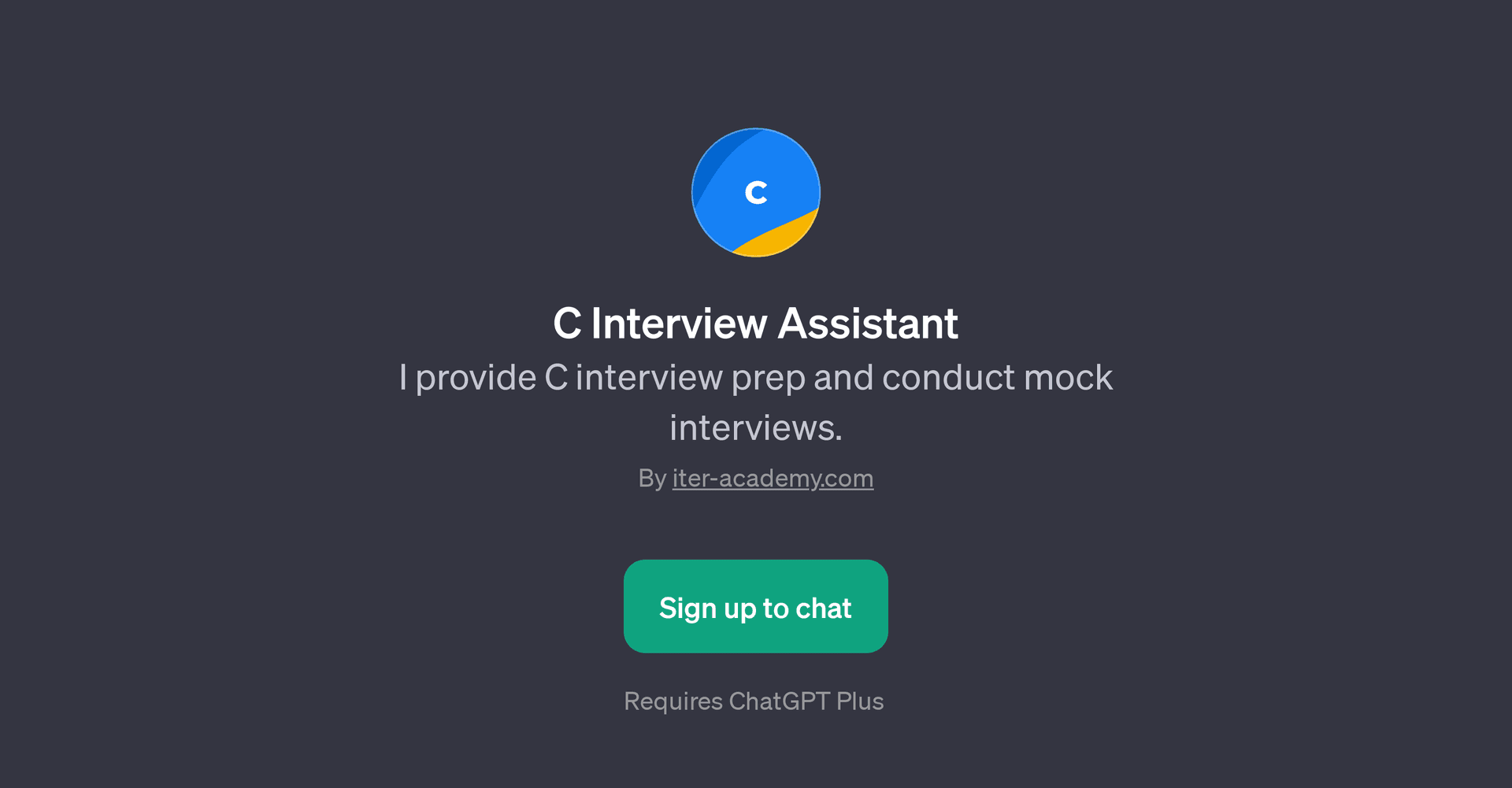 C Interview Assistant