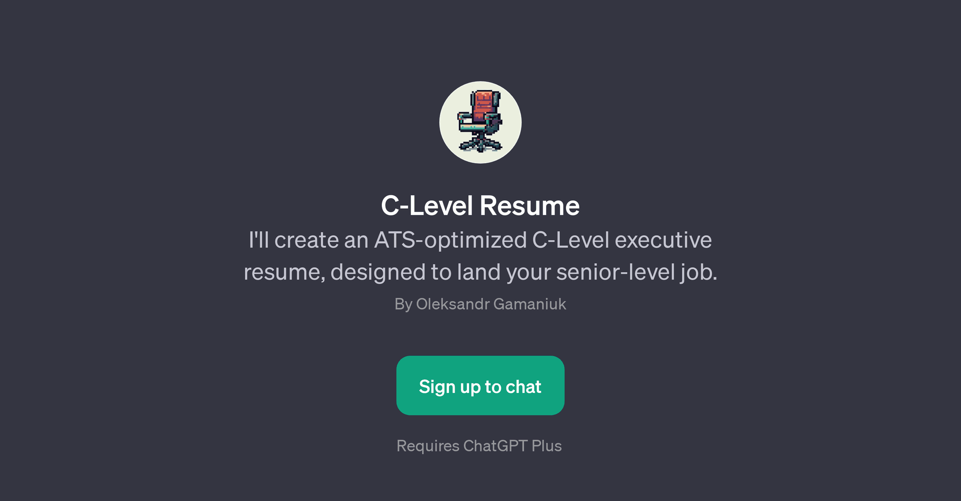 C-Level Resume