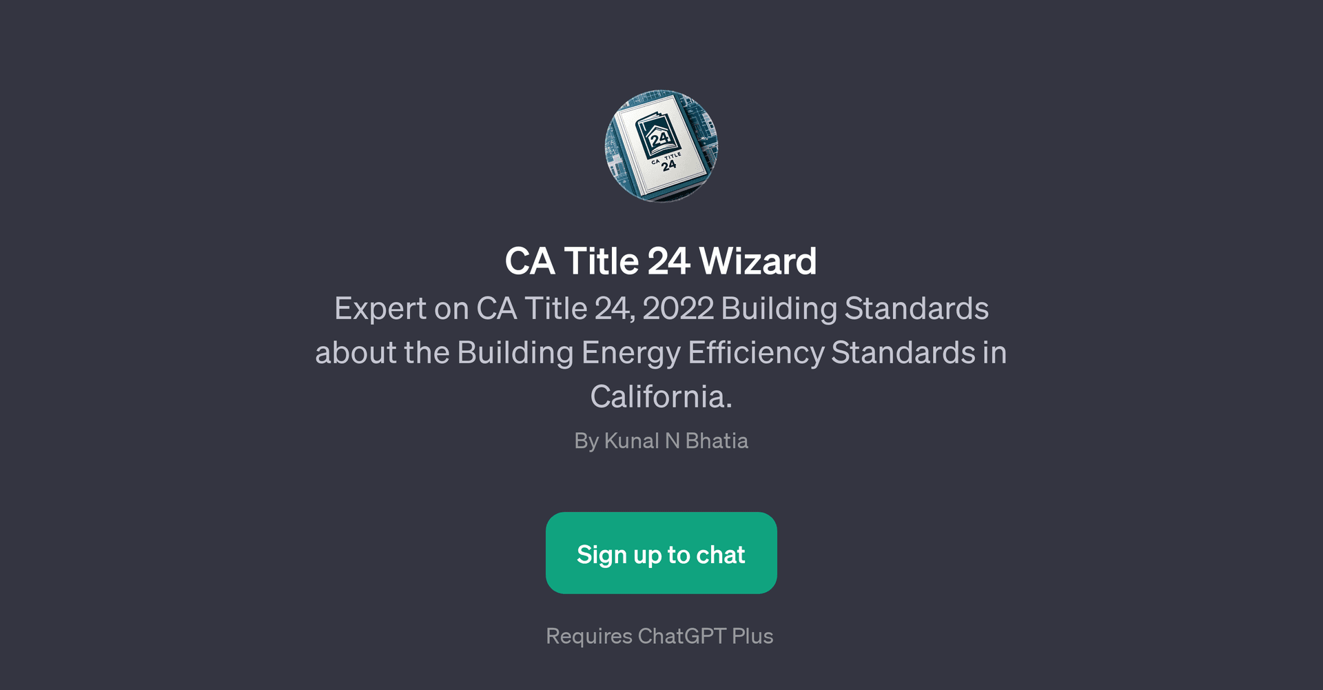 CA Title 24 Wizard