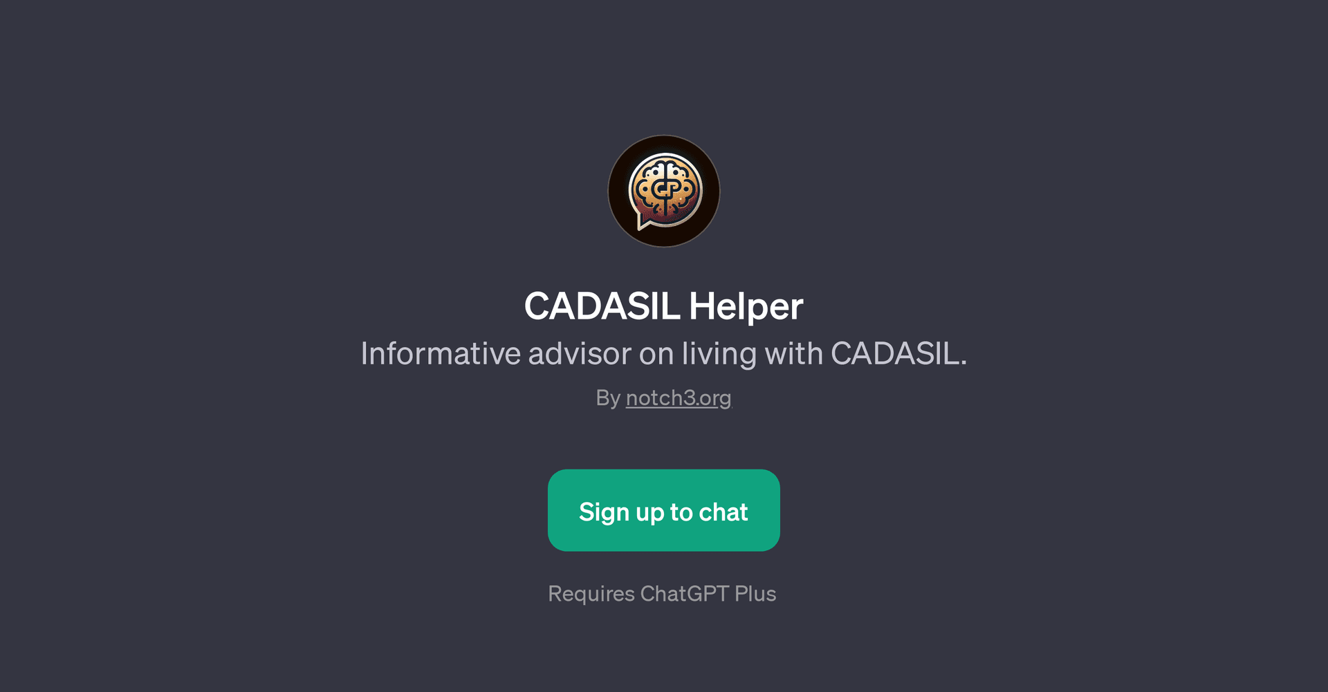CADASIL Helper