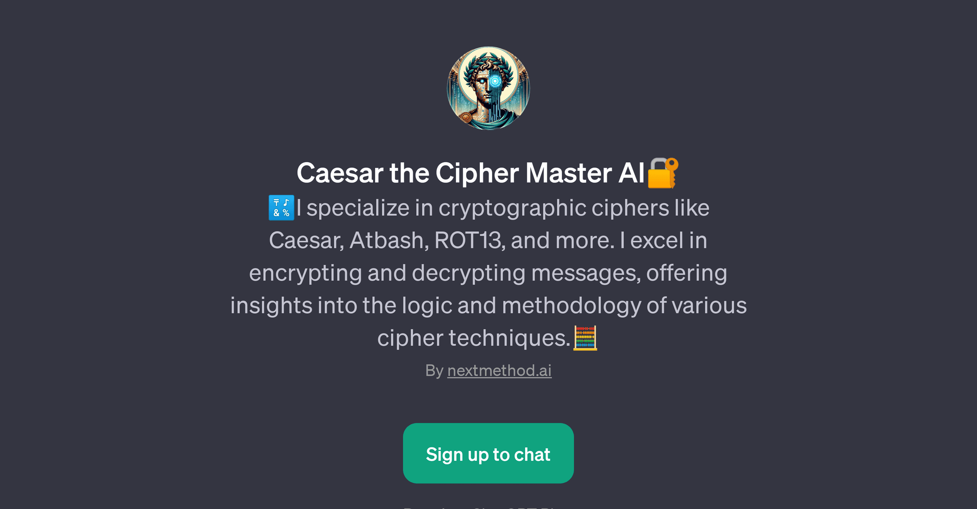 Caesar the Cipher Master AI
