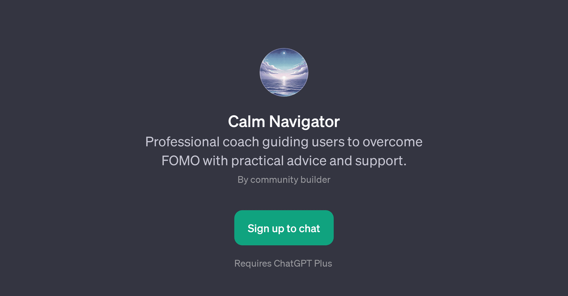 Calm Navigator