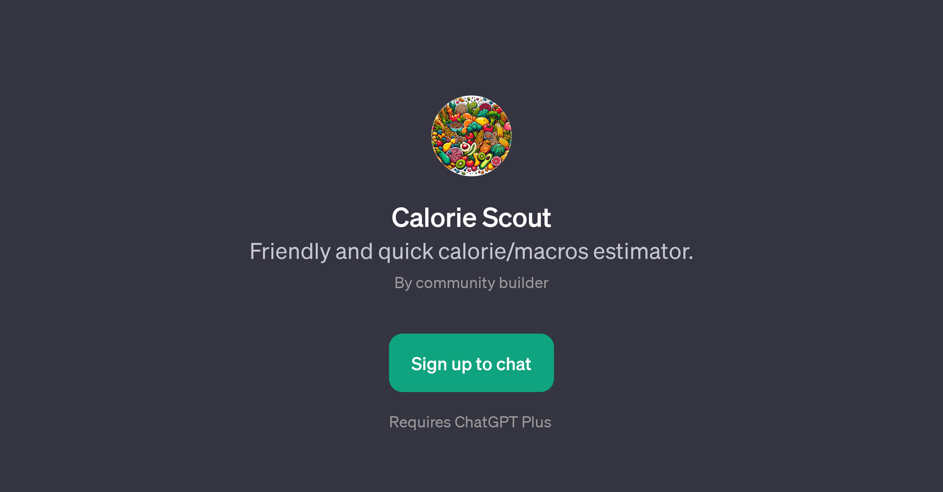 Calorie Scout