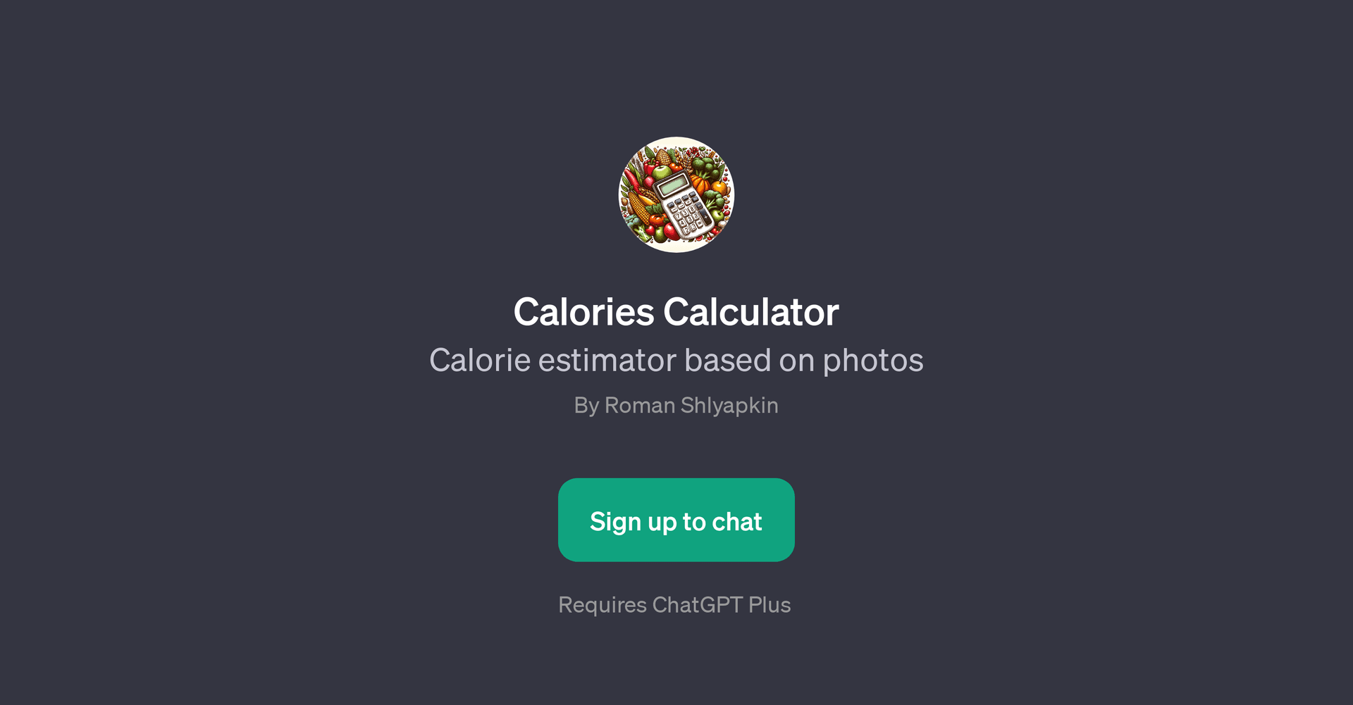 Calories Calculator