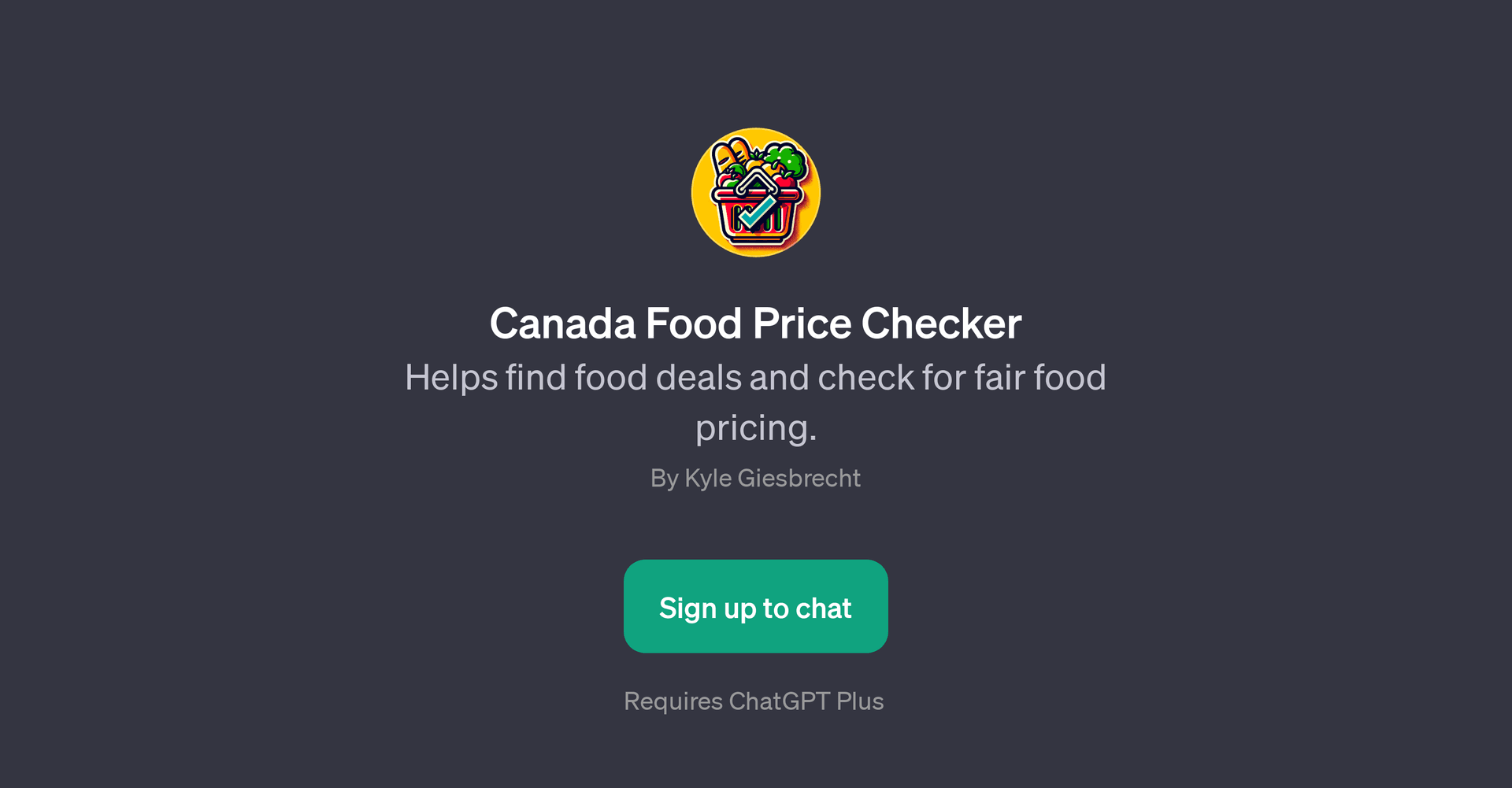 Canada Food Price Checker
