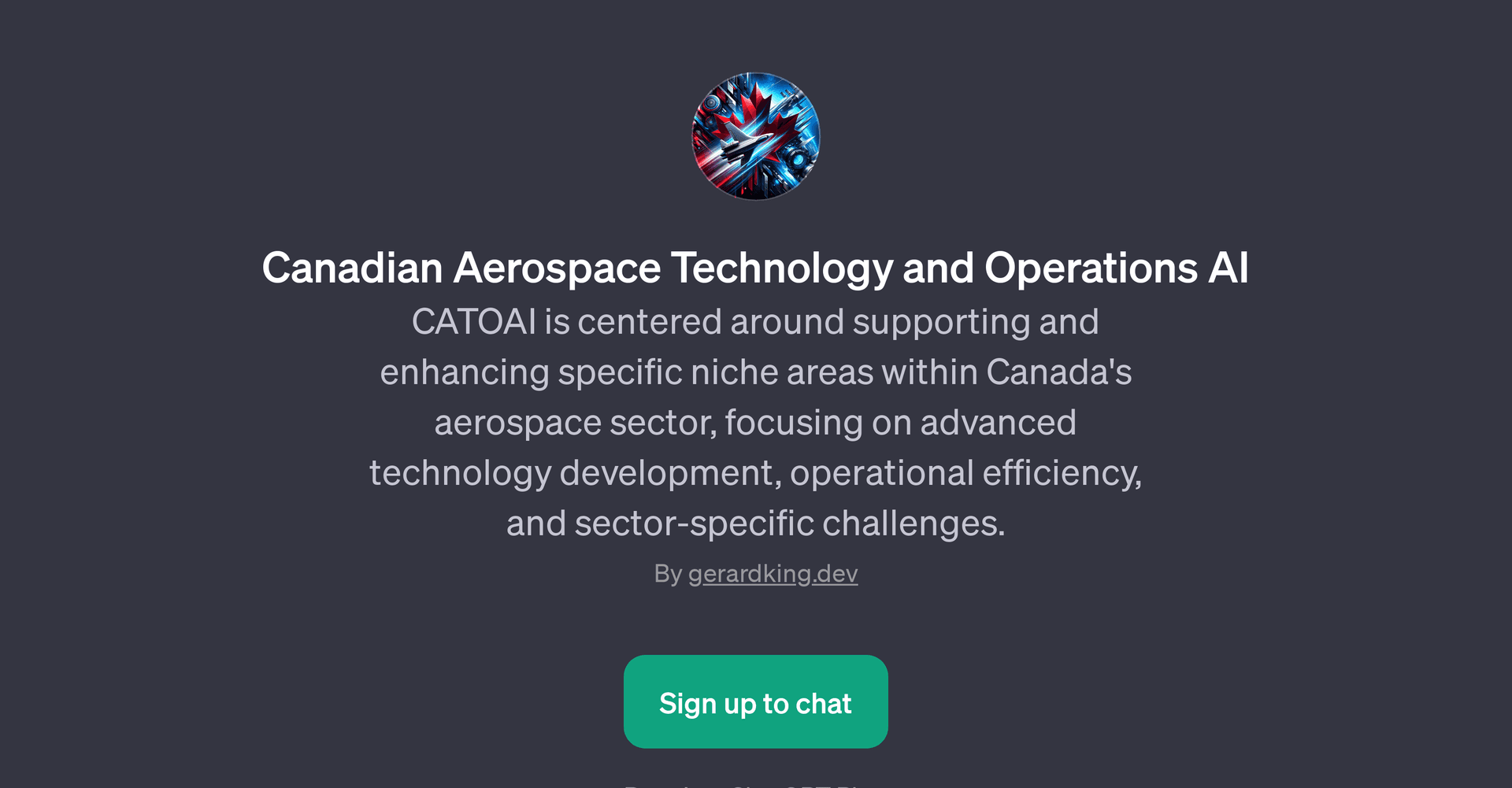Canadian Aerospace Technology and Operations AI