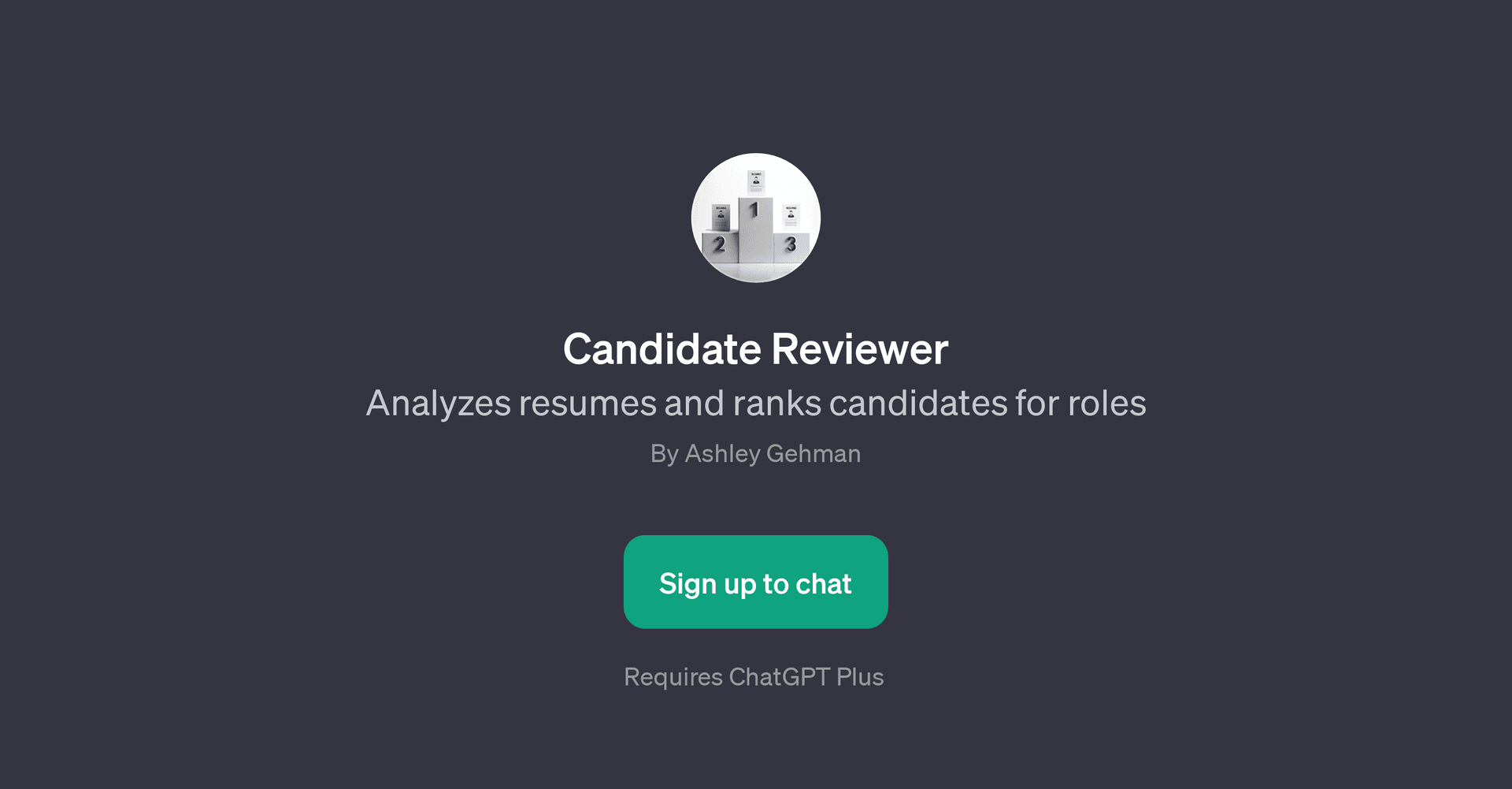 Candidate Reviewer