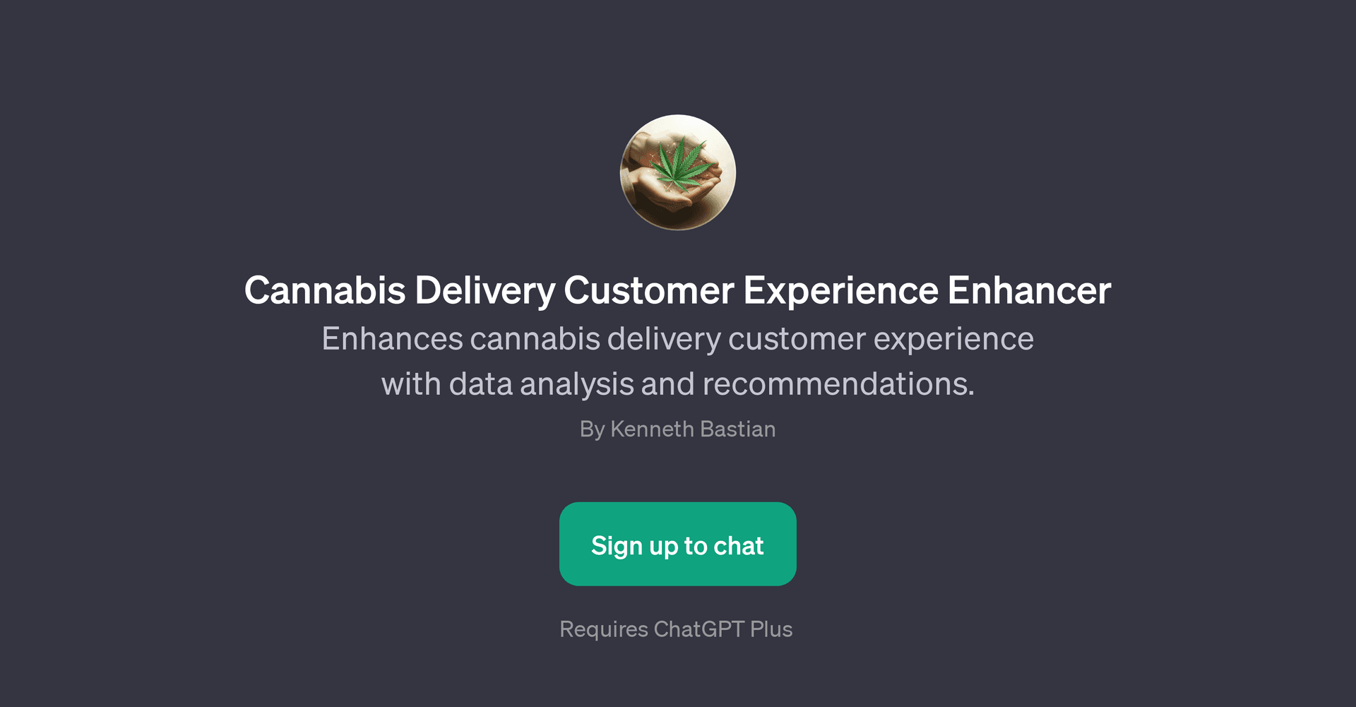 Cannabis Delivery Customer Experience Enhancer