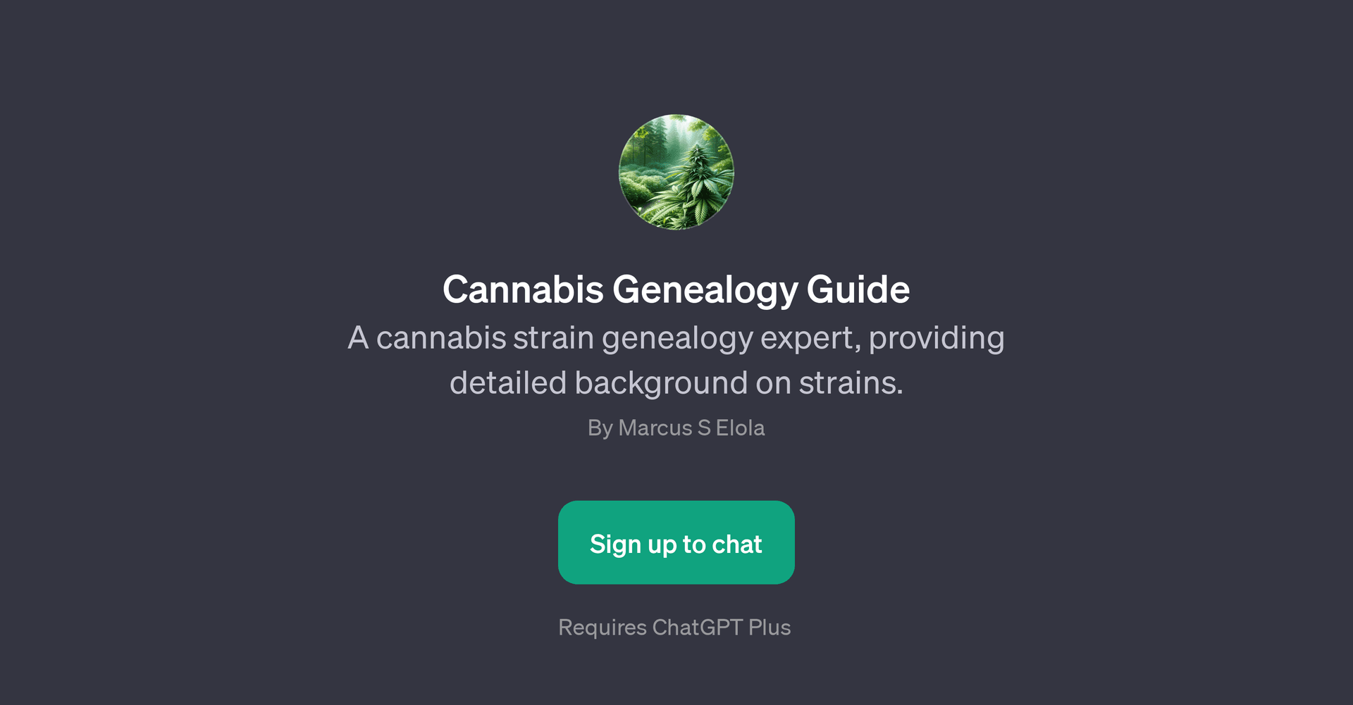 Cannabis Genealogy Guide