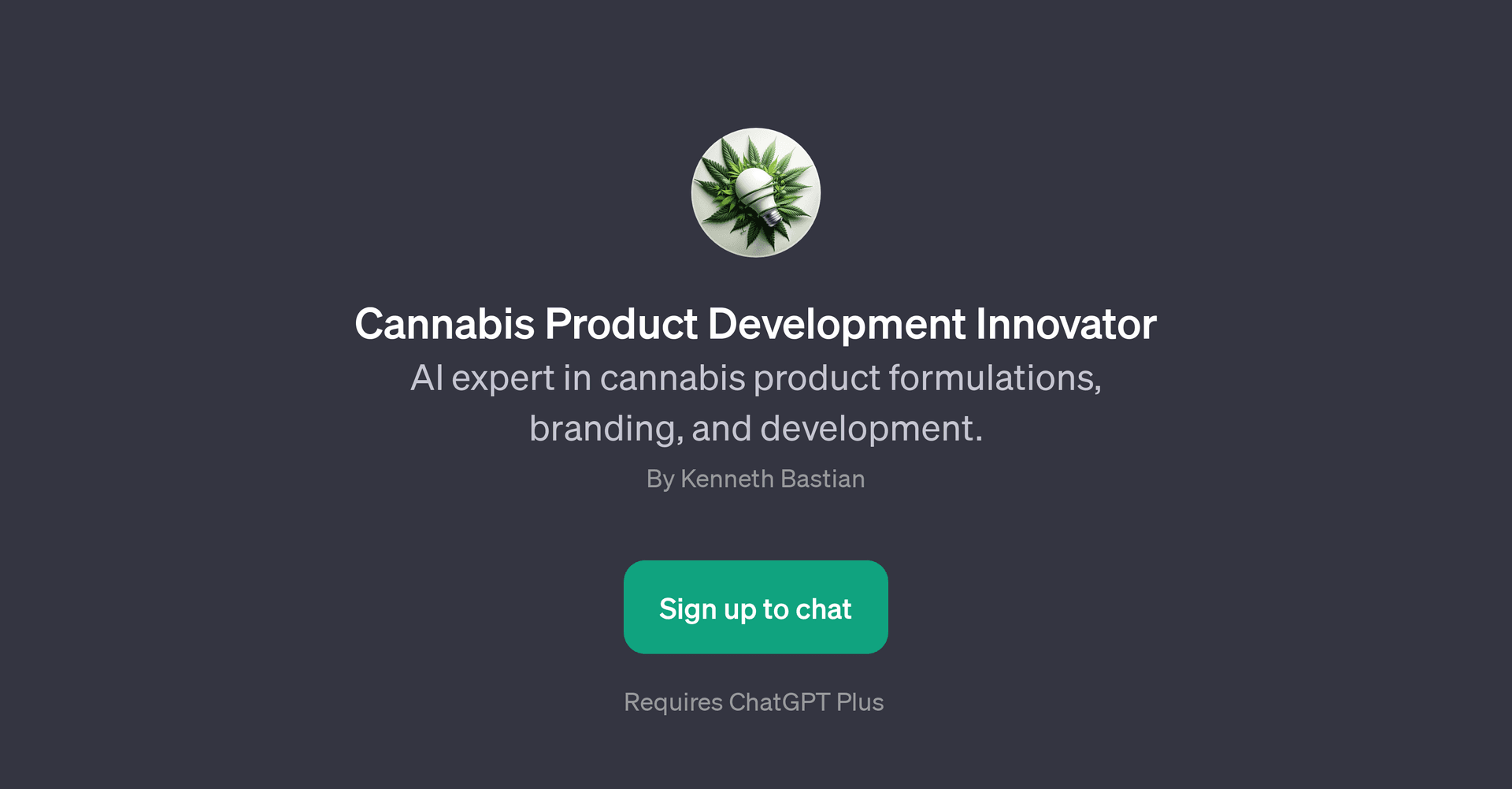 Cannabis Product Development Innovator