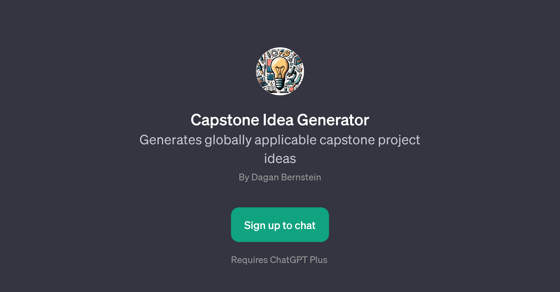 Capstone Idea Generator
