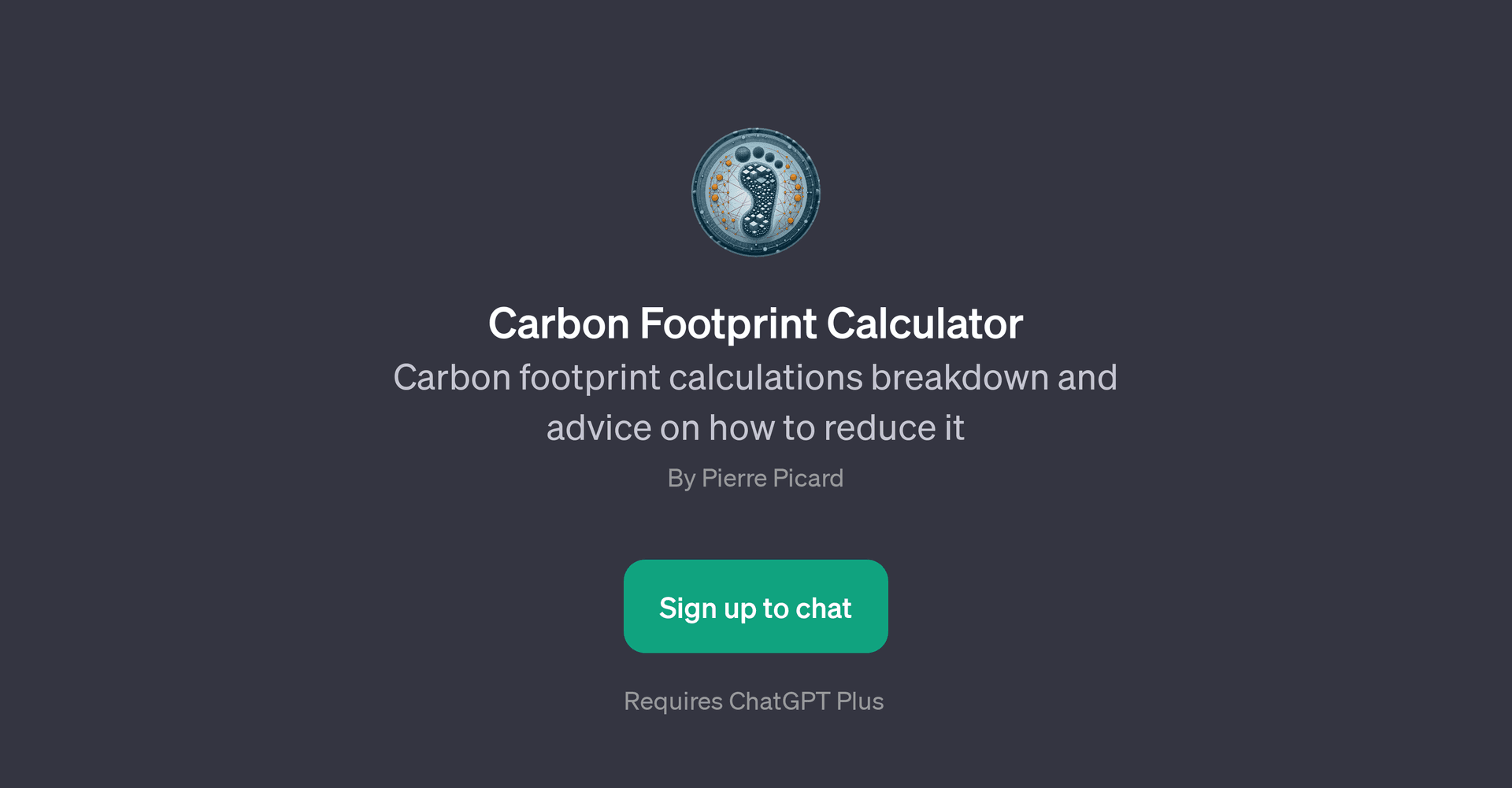 Carbon Footprint Calculator