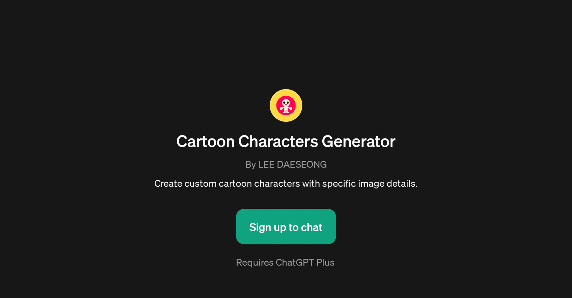 Cartoon Characters Generator