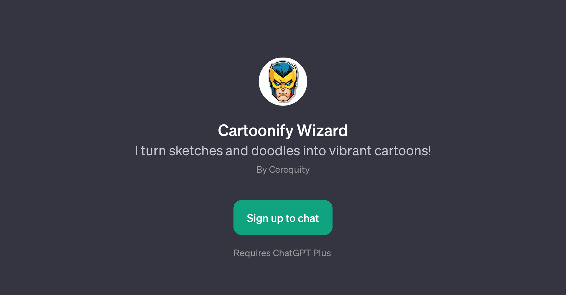 Cartoonify Wizard