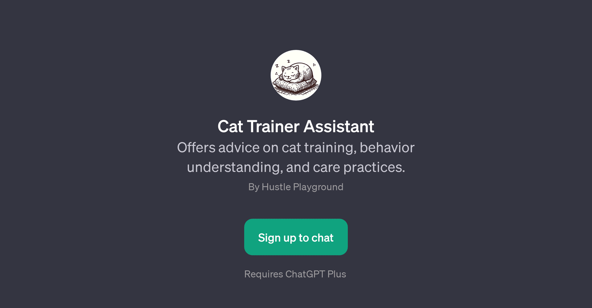 Cat Trainer Assistant