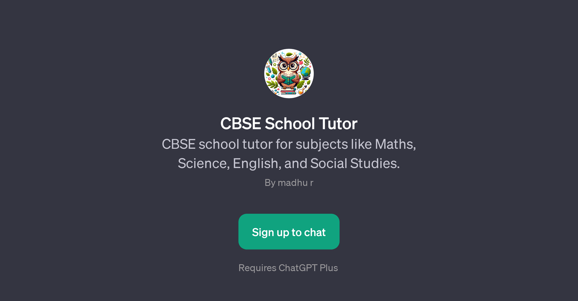 CBSE School Tutor