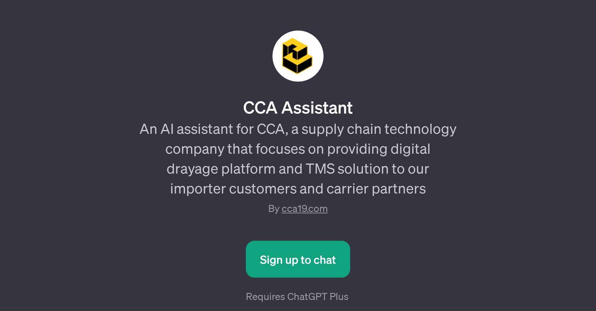 CCA Assistant