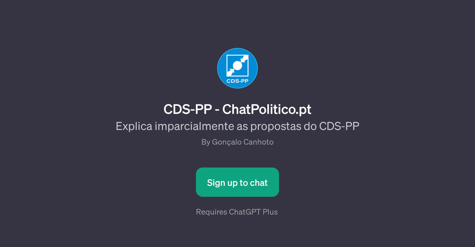 CDS-PP - ChatPolitico.pt
