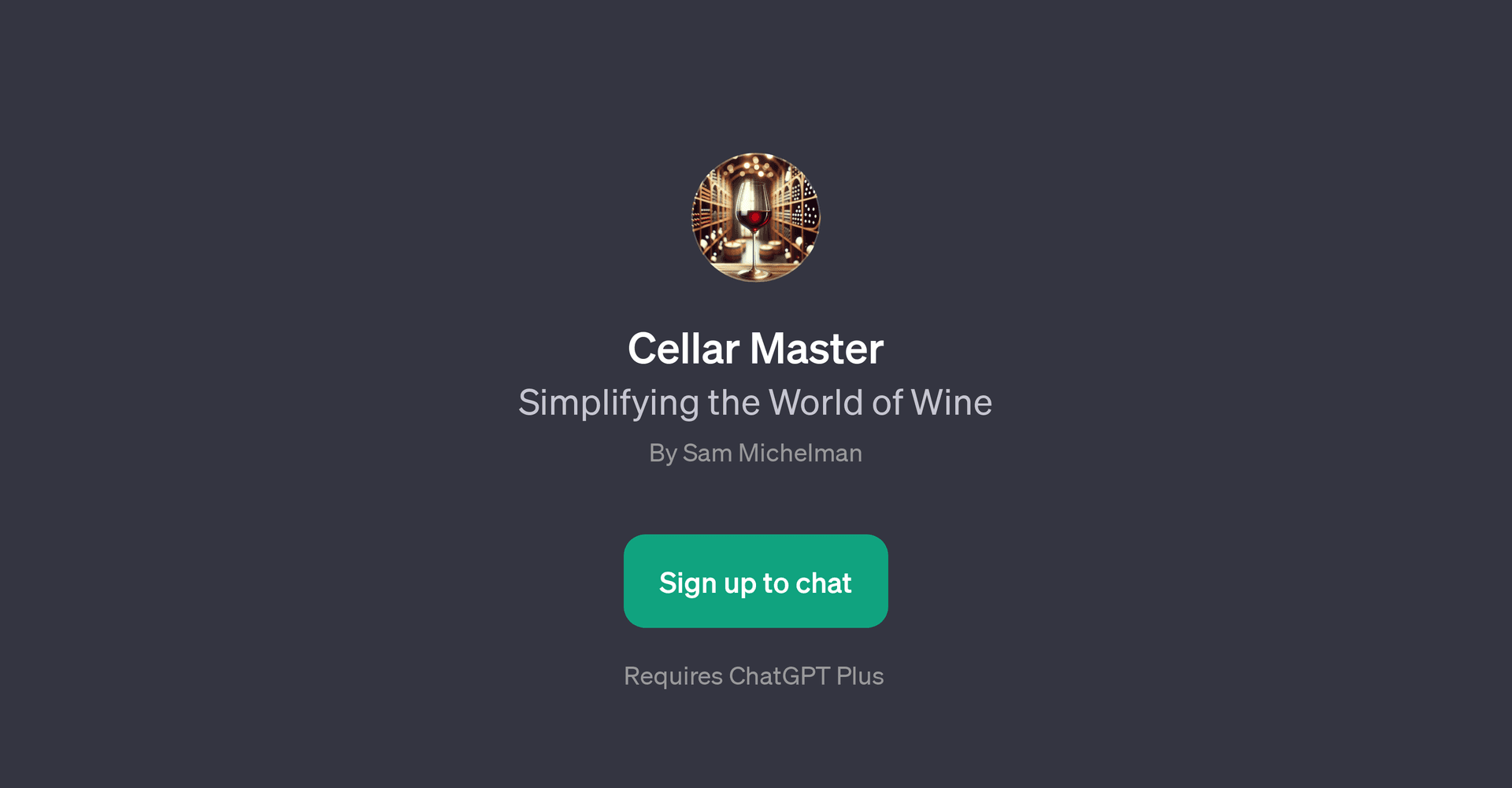 Cellar Master